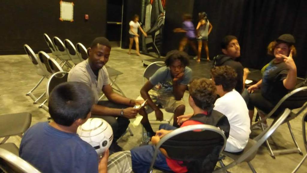 Dennis Pearson Mentoring young actors in Long Beach, CA