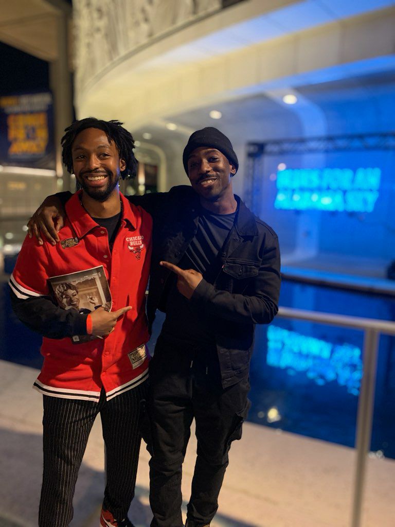 Dennis Pearson and Writer/Director Rickey Larke