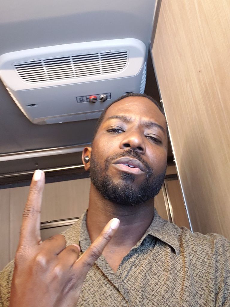 Dennis Pearson backstage