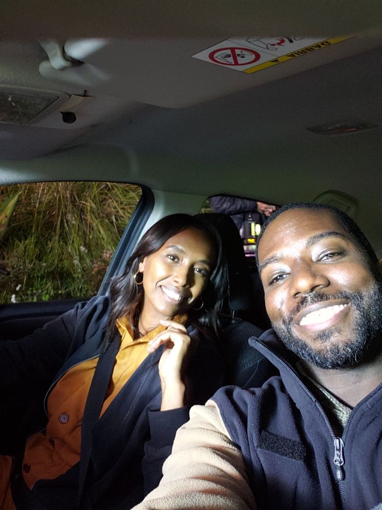 Dennis Pearson and Lowam Eyasu