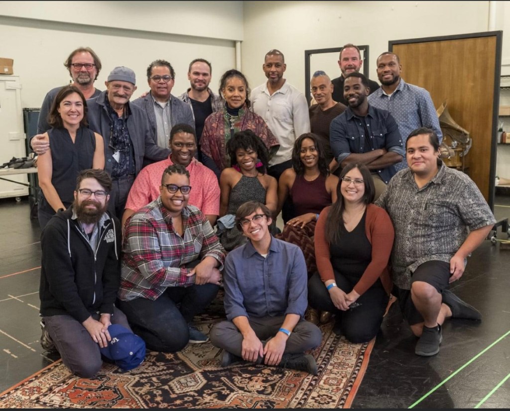 Cast and Production team for Blues For an Alabama Sky at Center Theatre Group. directed by Phylicia Rashad.